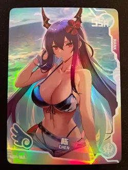 Goddess Story Maiden Party Doujin Foil Holo SSR Chen Card SSR-163 - Image 1