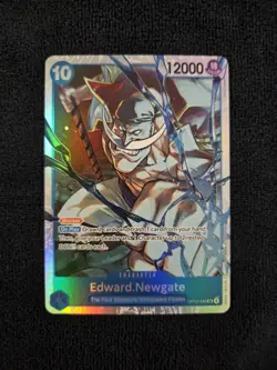 One Piece TCG OP13-042 Edward Newgate (aka Whitebeard) SR Card Game English - Image 1
