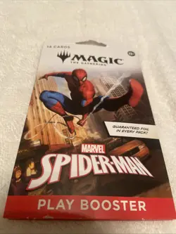 Magic: The Gathering - Marvel Spider-Man Play Booster Pack (14 Cards, Sealed) - Image 3