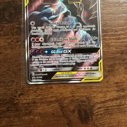 Pokemon TCG Garchomp & Giratina GX SM193 Sun & Moon Promo Card Near Mint - Image 3