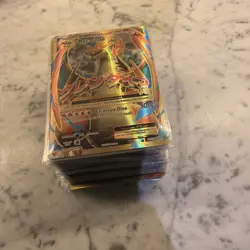 Pokemon Binder - 100 card lot - XY-SS Era Cards Tag Team GX, EX, VMAX, V - Image 1