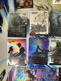 Final Fantasy MTG Through The Ages 14 Card Lot Showcase Foil & Non Foil FCA JP - Image 2