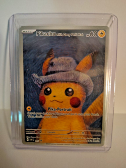 Pikachu With Grey Felt Hat Pika-Portrait pokemon cards - Image 2