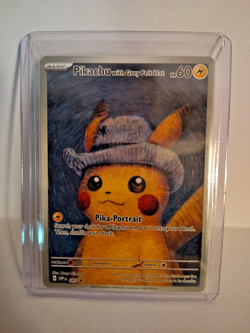 Pikachu With Grey Felt Hat Pika-Portrait pokemon cards - Image 4