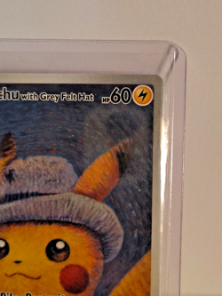 Pikachu With Grey Felt Hat Pika-Portrait pokemon cards - Image 5
