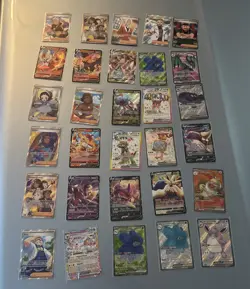 Pokemon Card Lot Of 30 Ar/Full Art/Ex/ V/ Trainer Cards All Near Mint - Image 1