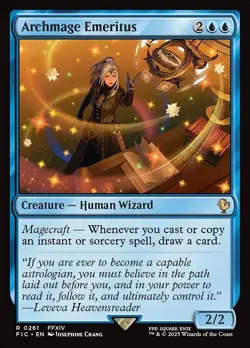 Archmage Emeritus Commander: FINAL FANTASY NM MTG Non-Foil - Image 1