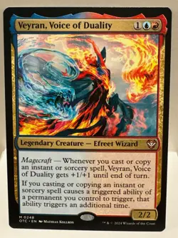Veyran, Voice of Duality Commander: Outlaws of Thunder Junction Regular NM - Image 1