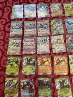 Pokemon Full Art Ex Jolteon Espeon Blastoise Lapras Crobat Card Lot OF 46 - Image 2