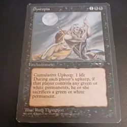 Mtg Dystopia MP/LP Alliances Reserved List Rare - Image 2