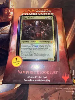 Commander 2017 New Sealed Deck Mtg Vampiric Bloodlust - Image 1