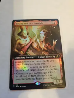 Chong and Lily, Nomads Extended FOIL MTG Avatar: TLA Eternal-Legal *ON HAND* - Image 1