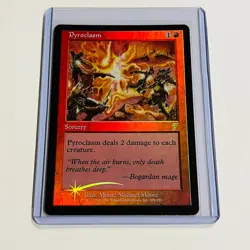 2000 Magic: The Gathering SEVENTH EDITION Pyroclasm 209/350 NM - Image 1