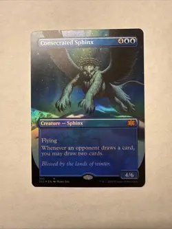 Consecrated Sphinx (Borderless) Double Masters 2022 Foil - Image 1