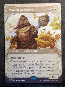Warren Warleader - Showcase - Bloomburrow (MTG) - Image 1