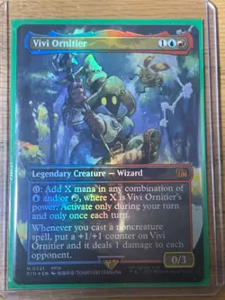 Vivi Ornitier (Borderless) Final Fantasy Foil - Image 1
