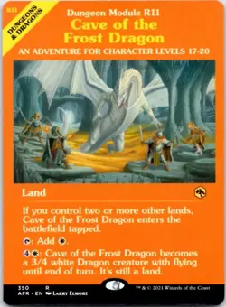 FOIL - Cave of the Frost Dragon (Dungeon Module) - Adventures in the Forgotten - Image 1