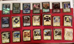 VINTAGE DUEL MASTERS TCG Card Lot Of 153 with Holo’s (2004) Wizards Of The Coast - Image 1