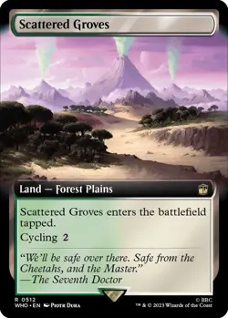 FOIL - Scattered Groves (Extended Art) - Universes Beyond: Doctor Who (WHO) - Image 1