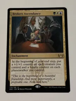 MTG Brokers Ascendancy - Streets of New Capenna LP - Image 1