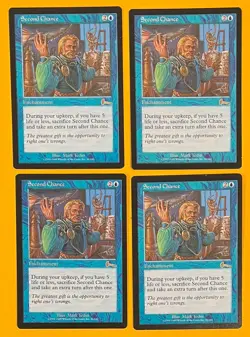 MTG SECOND CHANCE (x4) Urza's Legacy (OldManMTG 010-838) - Image 1