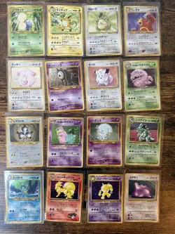 Pokemon Japanese Holo Card Lot Old Vintage LP - HP (see Description) - Image 3
