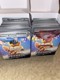 Pokemon TCG Prismatic Evolutions Bulk Lot - Holo/Reverse Holo - Pokeball - Image 2