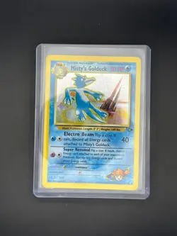 Misty's Golduck Gym Challenge Holo 12/132 Unlimited MP Pokemon TCG English - Image 5