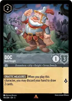 Lorcana Doc - Bold Knight NM Normal Shimmering Skies - Image 1