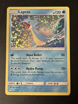 LAPRAS 2019 POKEMON MCDONALD'S HOLO ICE 5/12 - READ - Image 1