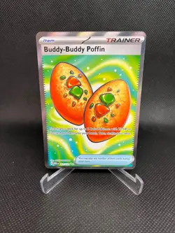 2025 Pokemon Mega Evolution Buddy-Buddy Poffin Ultra Rare #167/132 - Image 1