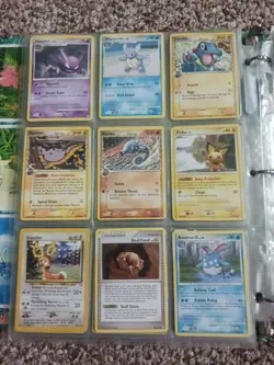 vintage Pokemon card lot of 54 Chimchar Krabby Charmander Starly Ditto Charizard - Image 1