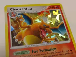 CHARIZARD CRACKED ICE HOLO FOIL 1/99 PLATINUM ARCEUS POKEMON ENGLISH+++++ - Image 3