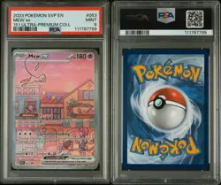 2023 Pokemon Svp En-Sv Black Star Promo #053 Mew Ex 151 Ultra-Premium Coll PSA 9 - Image 1