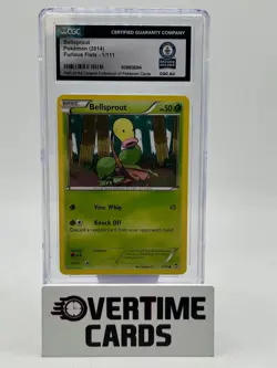 2014 Pokemon Furious Fists Bellsprout - World Record Holder CGC 1/1 001/111 - Image 1