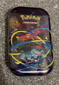 Pokemon TCG Mega Evolution Venusaur Mini Tin NEW/SEALED - Image 1