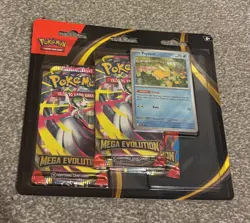 Pokemon TCG: Mega Evolution Psyduck Triple Booster Pack Blister Sealed ??? - Image 1