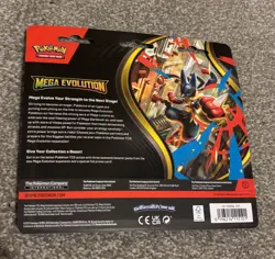 Pokemon TCG: Mega Evolution Psyduck Triple Booster Pack Blister Sealed ??? - Image 2