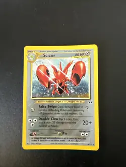 Pokemon TCG - Scizor 10/75 - Neo Discovery Holo - Eng - No Shining Charizard - Image 1