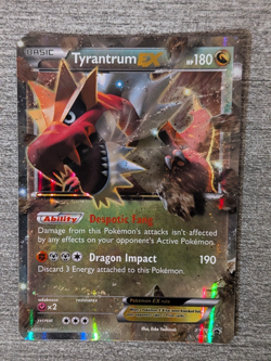 Pokemon TCG Tyrantrum EX XY70 Black Star Promo Holo - OC006 - Image 1