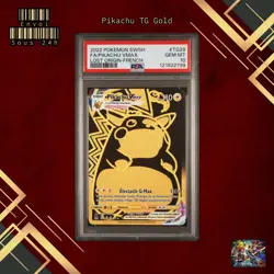 🇫🇷 PIKACHU VMAX GOLD PSA 10 - ORIGINES PERDUES TG 29/TG30 EB FR Pokemon 🇫🇷 - Image 1