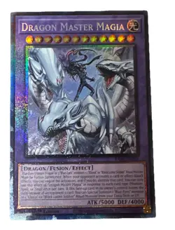 Yu-GI-OH! Dragon Master Magia Ra04-en055 Stampede Collector Rare - Image 1