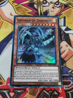 Simorgh of Darkness rira-en022 1st Edition (NM+) Super Rare Yu-Gi-Oh! - Image 1