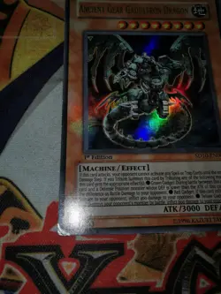 Ancient Gear Gadjilton Dragon sd10-en00 1st Edition (MP/HP) Ultra Rare Yu-Gi-Oh! - Image 4