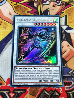Ursarctic Grand Chariot angu-en035 1st Edition (NM+) Ultra Rare Yu-Gi-Oh! - Image 1
