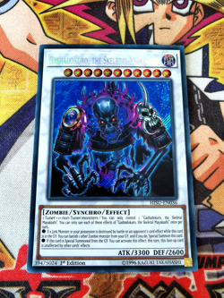 Gashadokuro, Bony Mayakashi hisu-en036 1st Edition (NM+) Secret Rare Yu-Gi-Oh! - Image 1