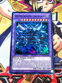 D/D/D Wave Oblivion King Caesar Ragnarok mp16-en138 (LP/MP) Super Rare Yu-Gi-Oh - Image 1