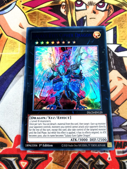 Galaxy-Eyes Cipher Dragon dlcs-en125 *BLUE* 1st Ed (NM+) Ultra Rare Yu-Gi-Oh! - Image 1