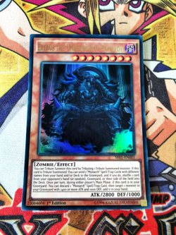 Erebus the Underworld Monarch sr01-en001 1st Edition (NM) Ultra Rare Yu-Gi-Oh! - Image 1