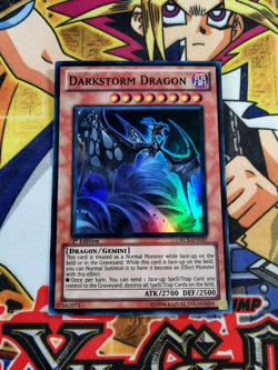 Darkstorm Dragon orcs-en037 1st Edition (NM/VLP) Super Rare Yu-Gi-Oh! - Image 1